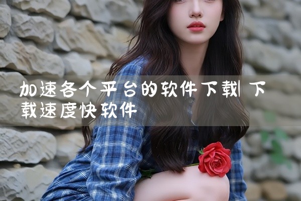 加速各个平台的软件下载