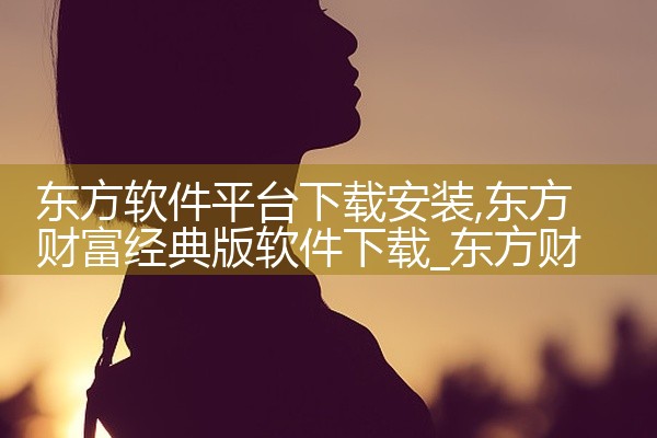 东方软件平台下载安装